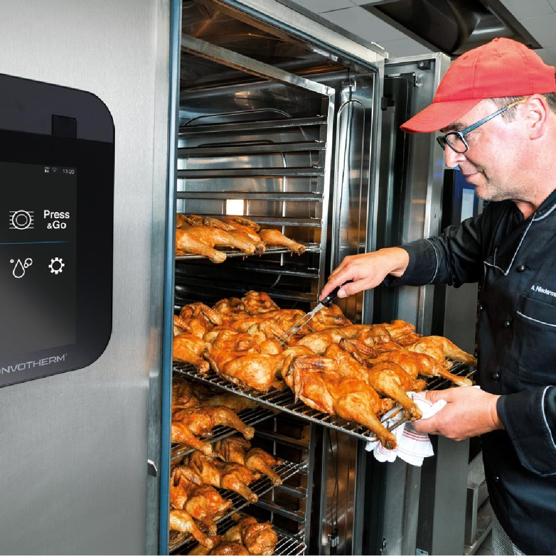 JB285 Convotherm Maxx Pro 20.20 Es  Easytouch Recessed Door Grill Combi Oven (Direct)