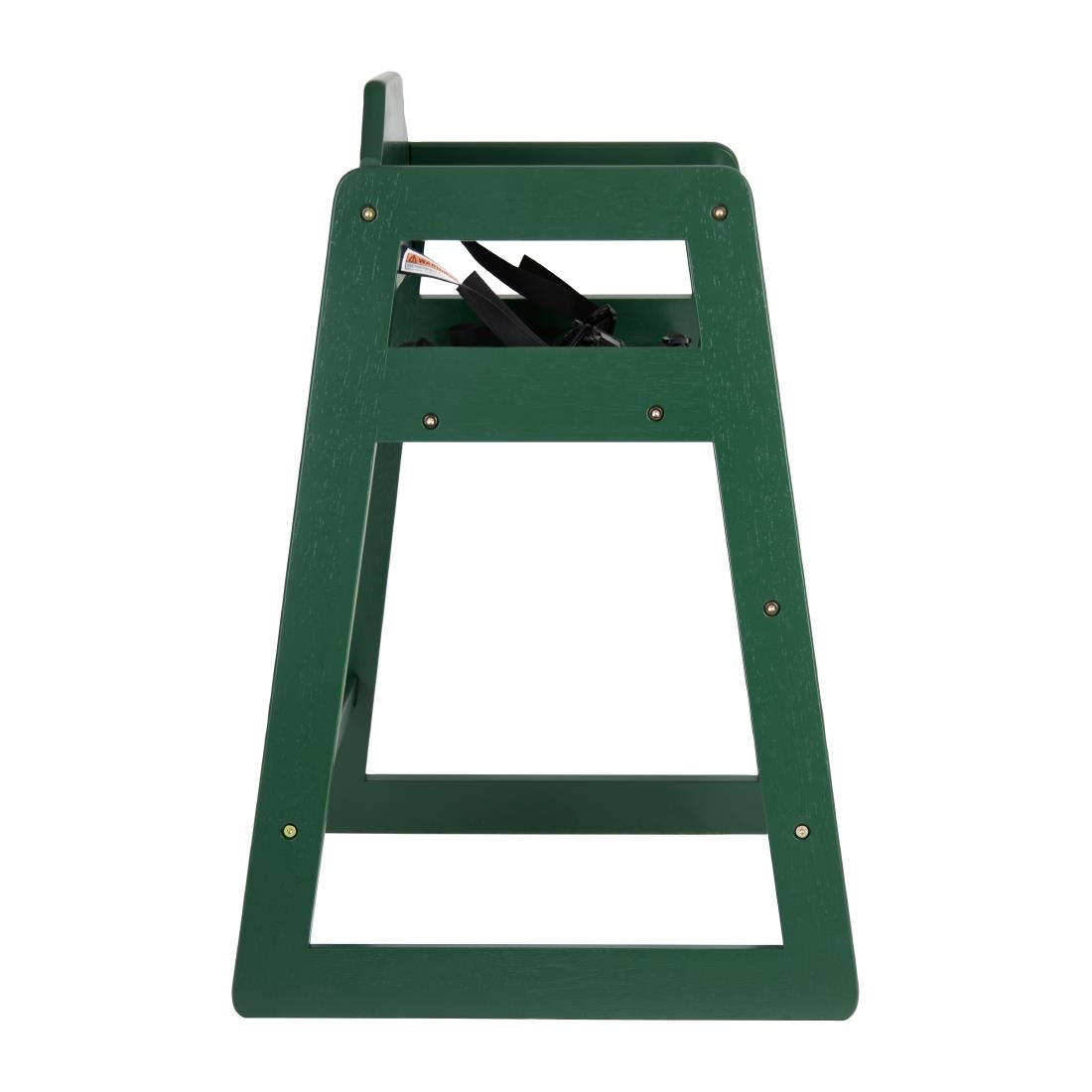 JB368 Bolero Wooden Highchair Forest Green Finish