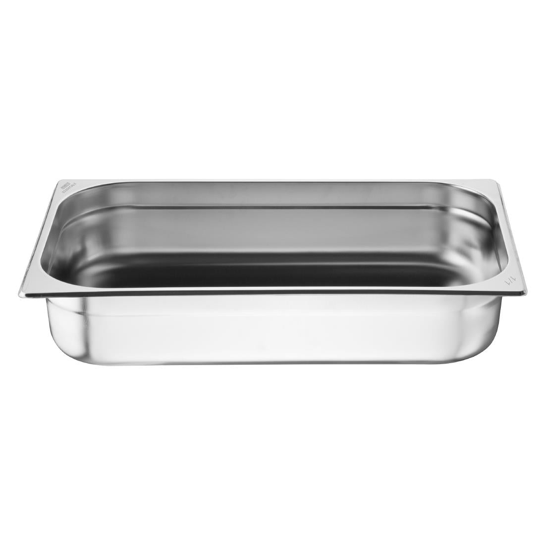 JB370 Nisbets Essentials Stainless Steel Gastronorms 1/1 100mm (Pack 3)