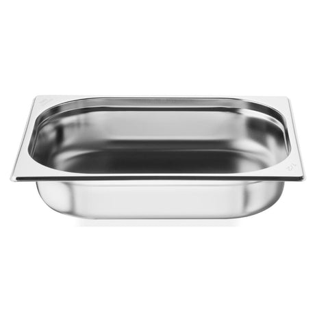 JB371 Nisbets Essentials Stainless Steel Gastronorms 1/2 65mm (Pack 3)