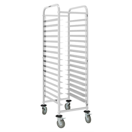 JB375 Vogue 600x400mm Patisserie Tray Racking Trolley