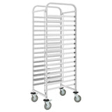 JB375 Vogue 600x400mm Patisserie Tray Racking Trolley