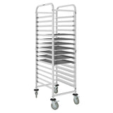 JB375 Vogue 600x400mm Patisserie Tray Racking Trolley