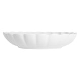 JB396 Olympia Bloom White Scalloped Bowl - 230x46mm 9" (Box 6)