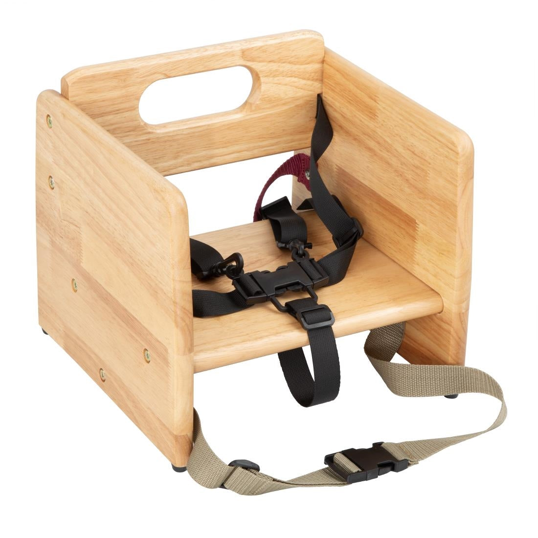 JB529 Bolero Booster Seat - Natural Wood Finish