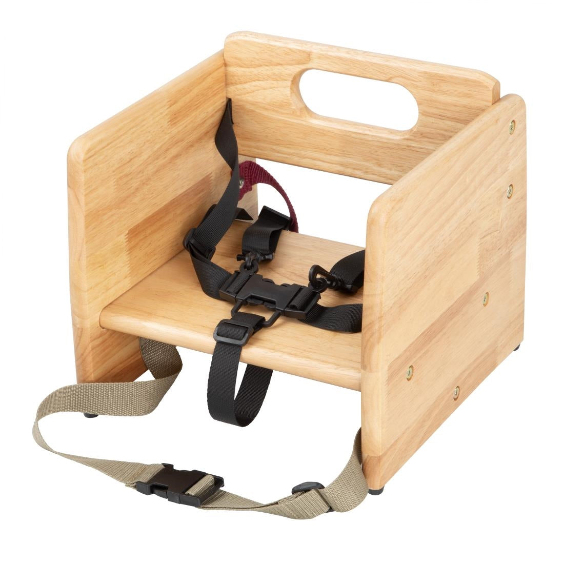 JB529 Bolero Booster Seat - Natural Wood Finish