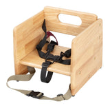 JB529 Bolero Booster Seat - Natural Wood Finish