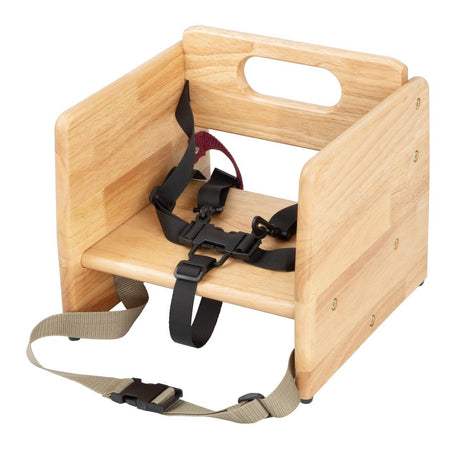 JB529 Bolero Booster Seat - Natural Wood Finish