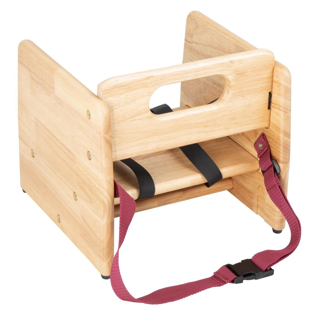 JB529 Bolero Booster Seat - Natural Wood Finish