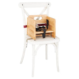JB529 Bolero Booster Seat - Natural Wood Finish