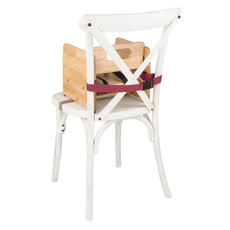 JB529 Bolero Booster Seat - Natural Wood Finish
