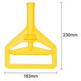 Jantex Connect Wide Kentucky Mop Head Clip Yellow
