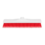 Jantex Soft Hygiene Broom Head Red 400mm