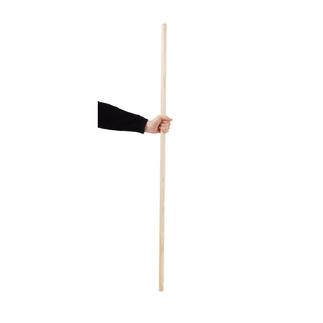 Jantex Wooden Broom Handle 120cm