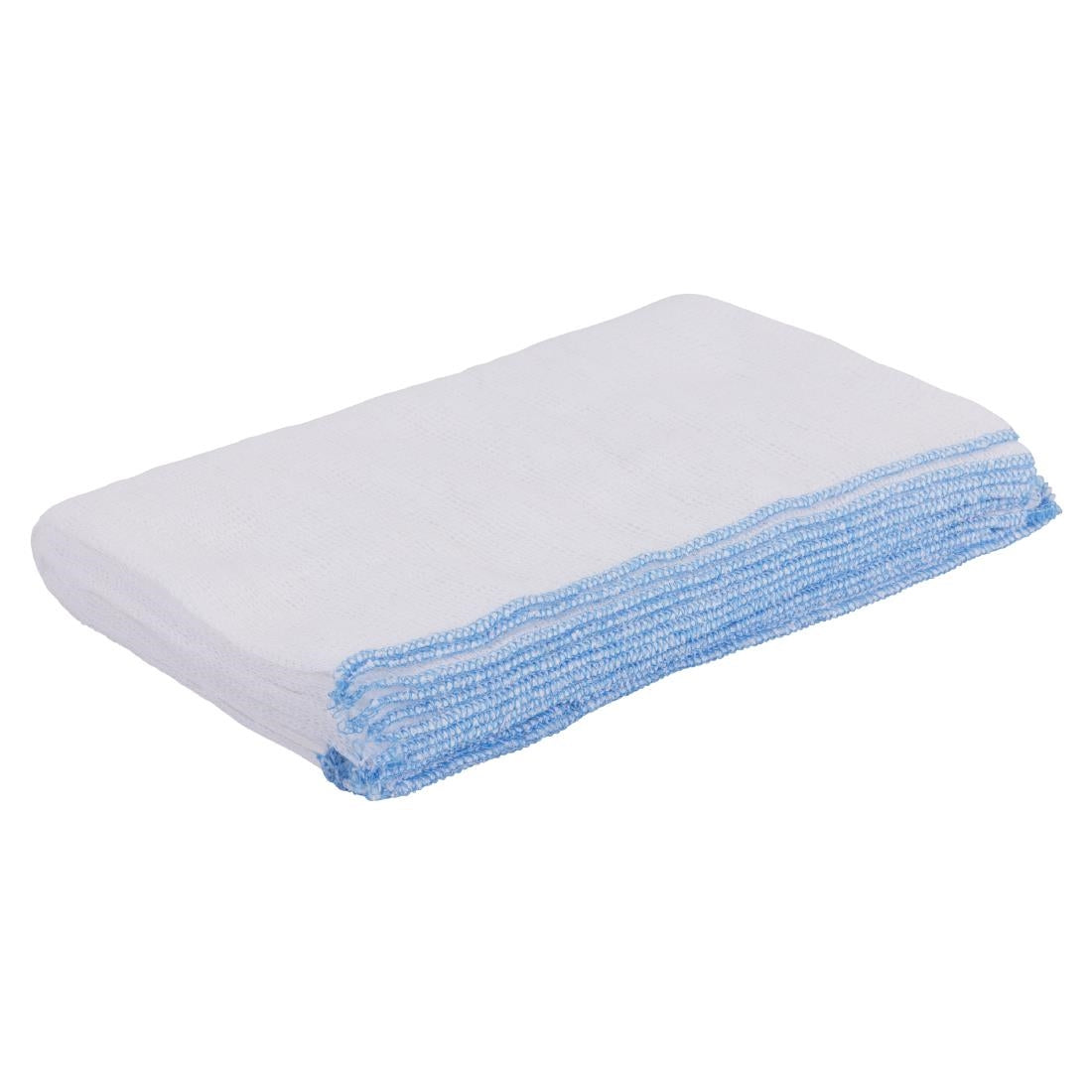 Jantex Dish Cloths Blue 400x300mm (10 Pack)