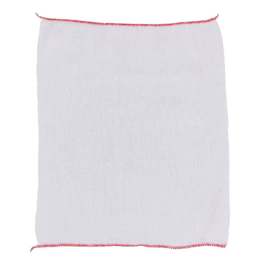 Jantex Dish Cloths Red 400x300mm (10 Pack)
