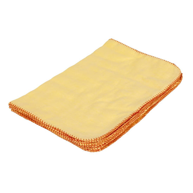 Jantex Yellow Dusters 500x400mm (10 Pack)
