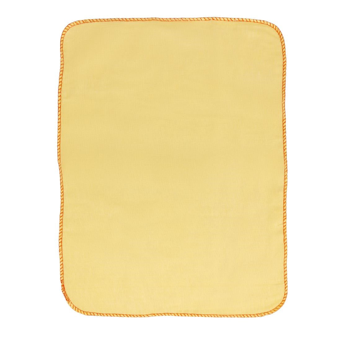Jantex Yellow Dusters 500x400mm (10 Pack)