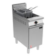 Falcon Dominator Plus Free Standing Natural Gas Fryer on Feet G3840