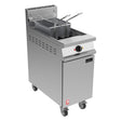 Falcon Dominator Plus Free Standing Natural Gas Fryer on Castors FlG3840