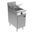 Falcon Dominator Plus Free Standing Natural Gas Filtration Fryer on Feet G3840F