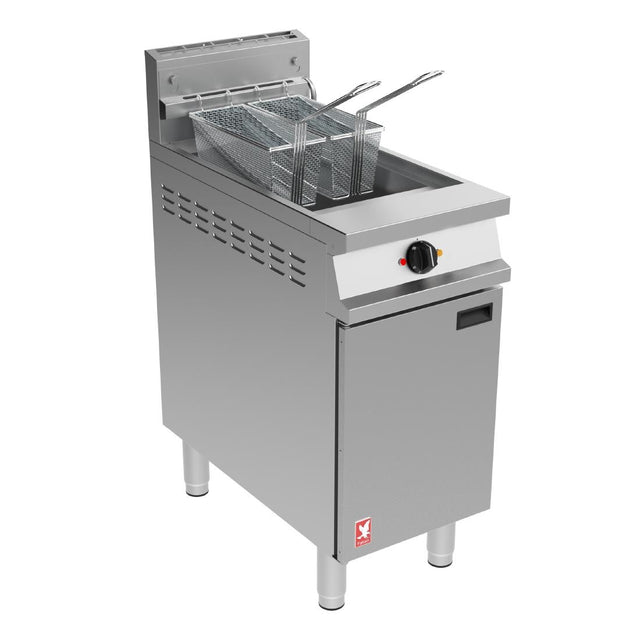 Falcon Dominator Plus Free Standing Natural Gas Filtration Fryer on Feet G3840F