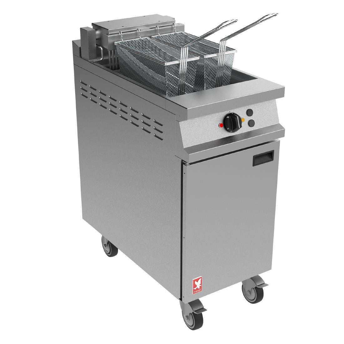 Falcon Dominator Plus Free Standing Electric Filtration Angel Fryer on Castors E3840FX