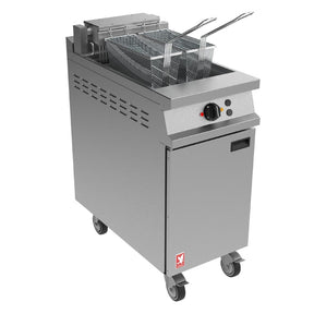 Falcon Dominator Plus Free Standing Electric Filtration Angel Fryer on Castors E3840FX