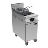 Falcon Dominator Plus Free Standing Programmable LPG Angel Fryer on Castors G3840XP