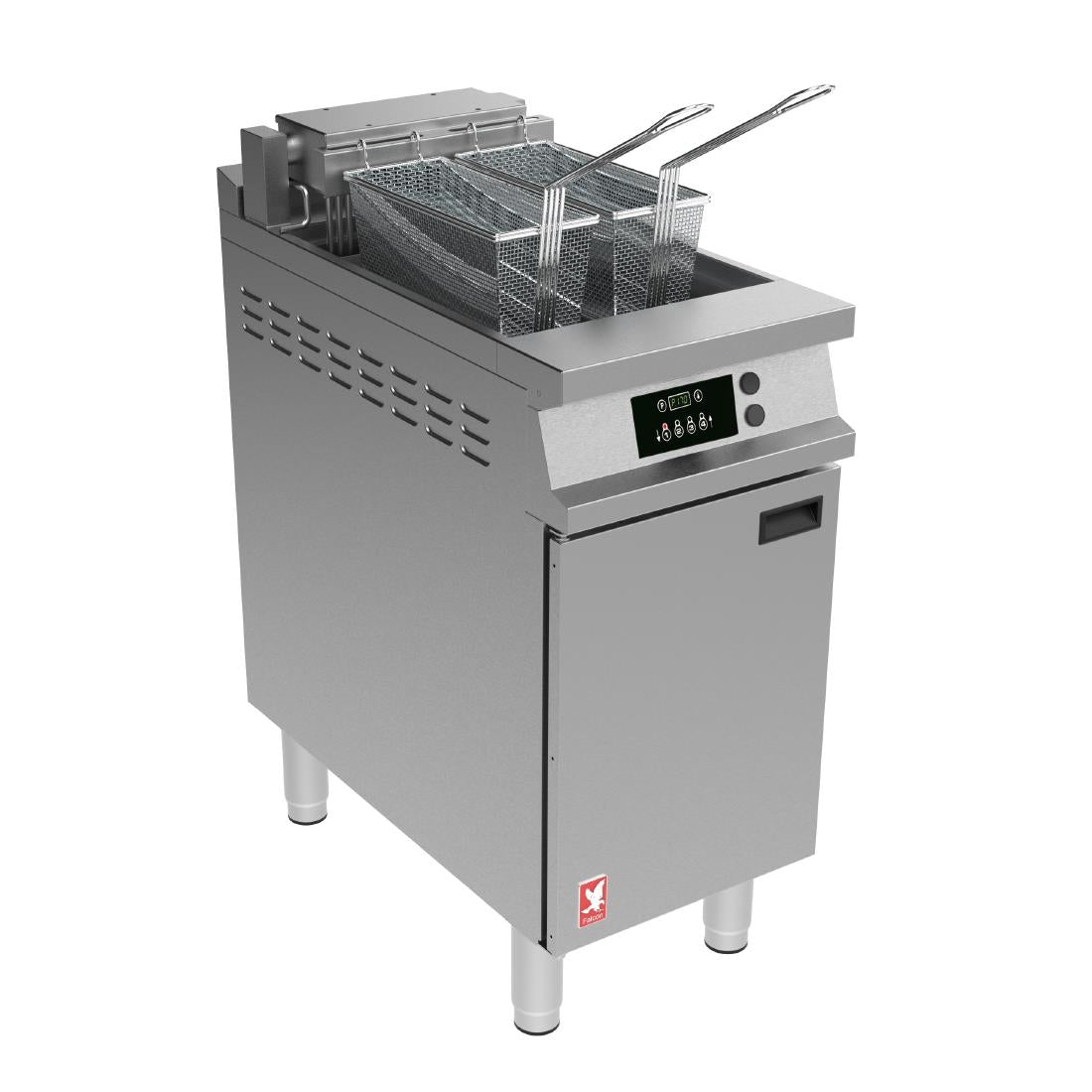 Falcon Dominator Plus Free Standing Programmable Electric Filtration Angel Fryer on Feet E3840FXP