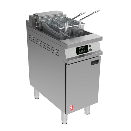 Falcon Dominator Plus Free Standing Programmable Electric Filtration Angel Fryer on Feet E3840FXP