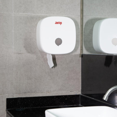 Jantex Jumbo Roll Dispenser White
