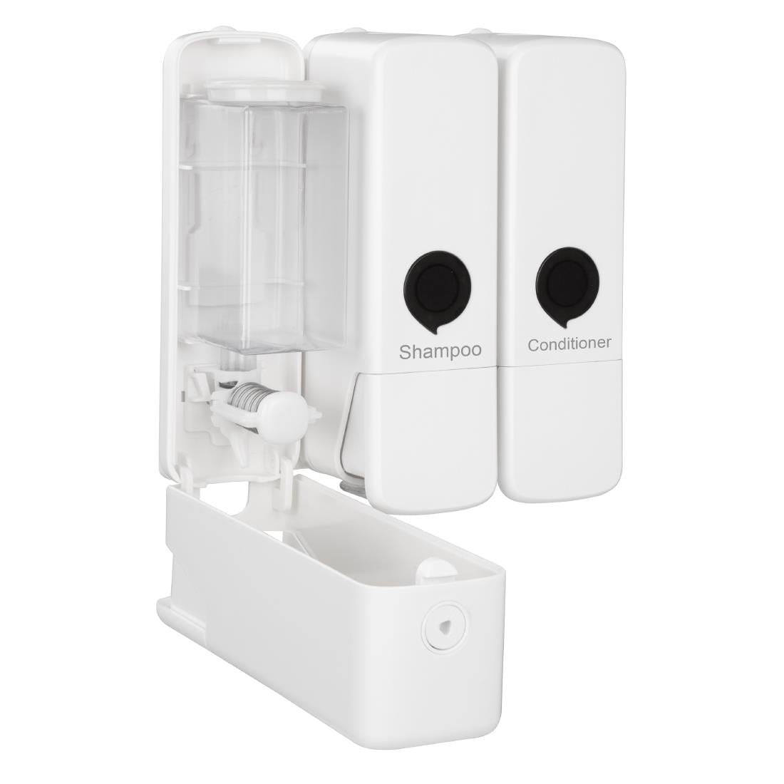 Jantex Triple Shower Dispenser White