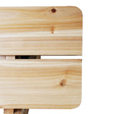 Bolero Elements Wooden Picnic Table & Bench Set 5ft