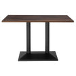 JB843 Bolero EDLP Complete Table Dark Wood 1200x600mm - JD Catering Equipments Ltd