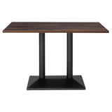 JB843 Bolero EDLP Complete Table Dark Wood 1200x600mm