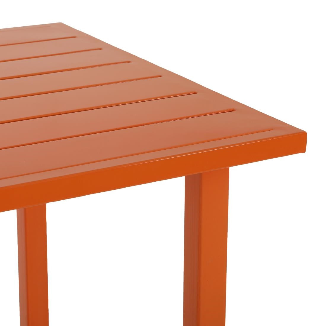 Bolero Spritz Bar Table Vibrant Orange