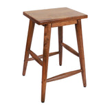 Bolero Halsbury Mango Wood Stools (2 Pack)