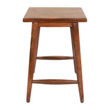 Bolero Halsbury Mango Wood Stools (2 Pack)
