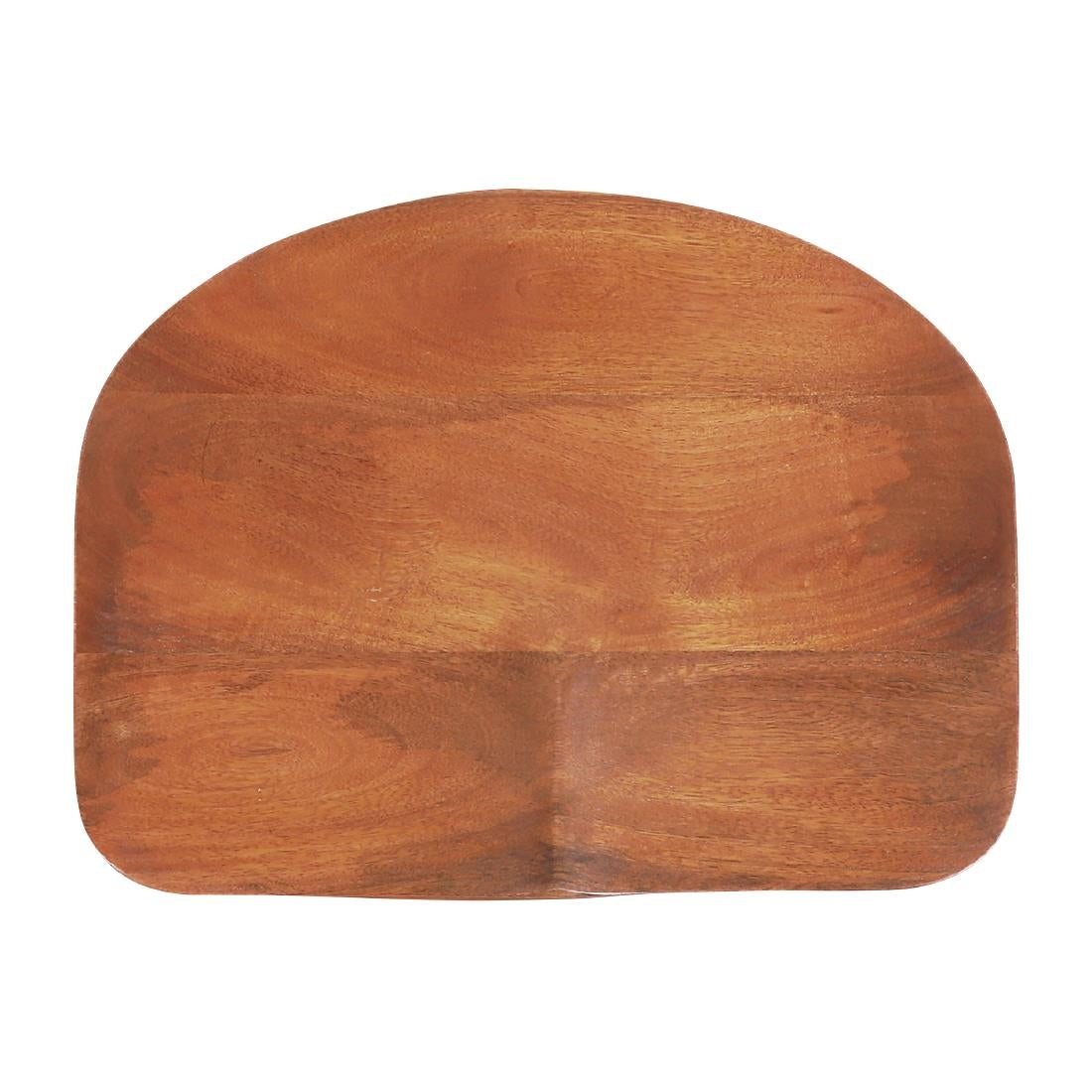 Bolero Halsbury Curved Mango Wood Stools (2 Pack)