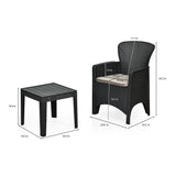 Bolero Elements Outdoor Chair and Table Set