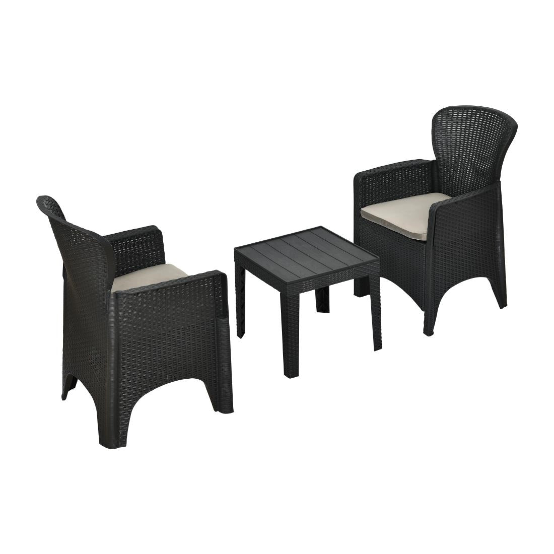 Bolero Elements Outdoor Chair and Table Set