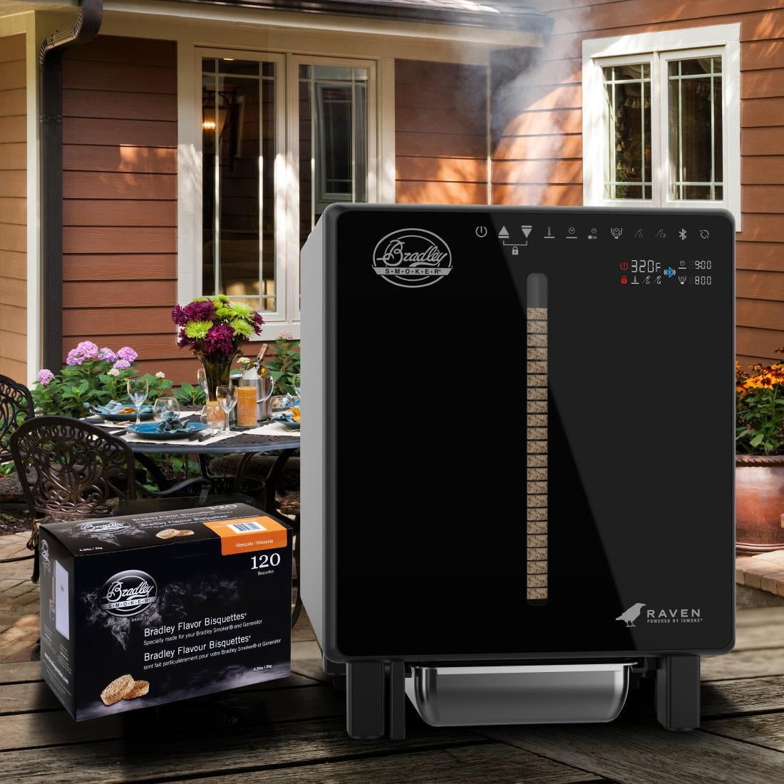 JB901 Bradley Raven Food Smoker (Direct)