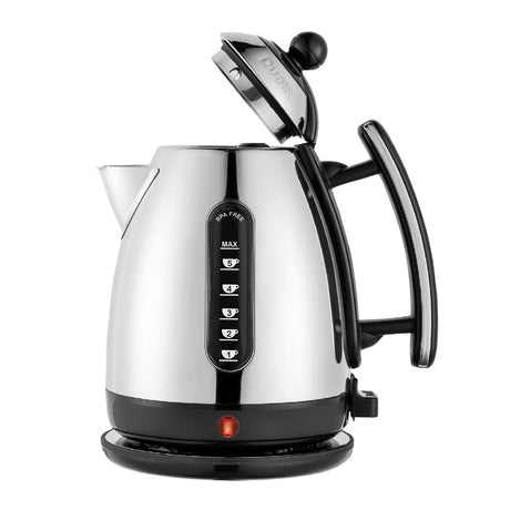 JB908 Dualit Jug Kettle Black/Polished 3kW