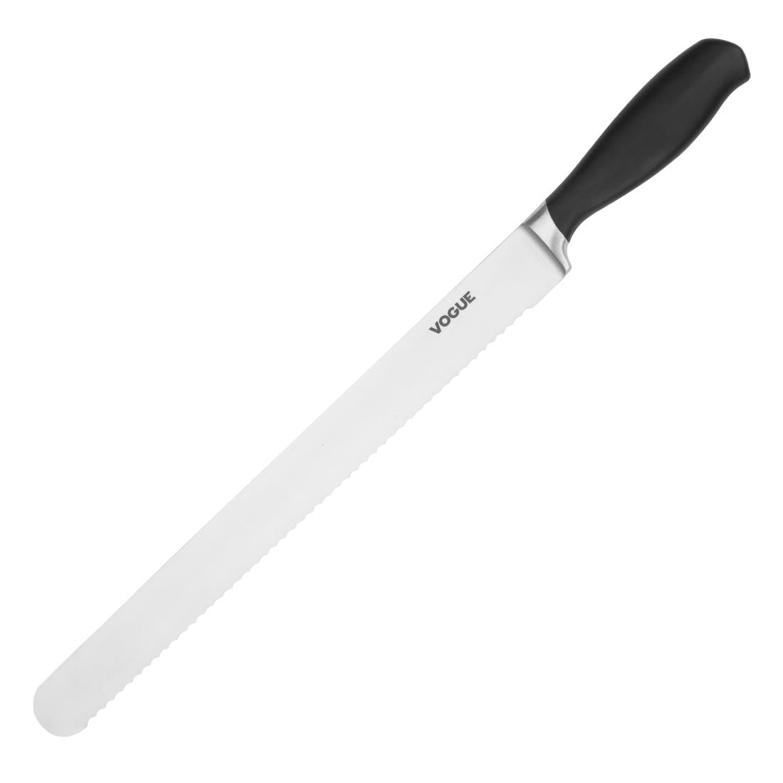Vogue Soft Grip Serrated Slicer 30cm