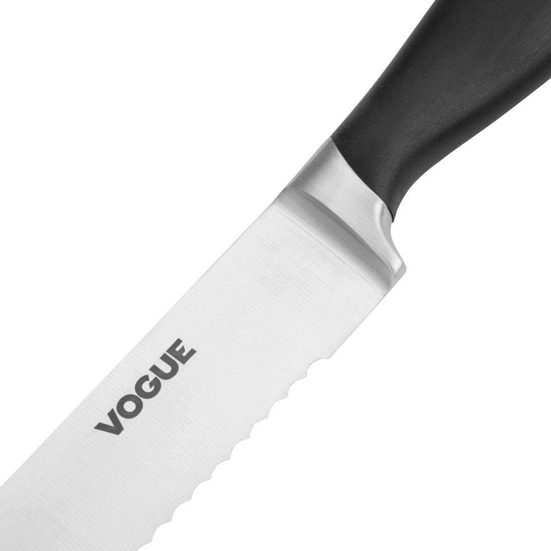 Vogue Soft Grip Serrated Slicer 30cm