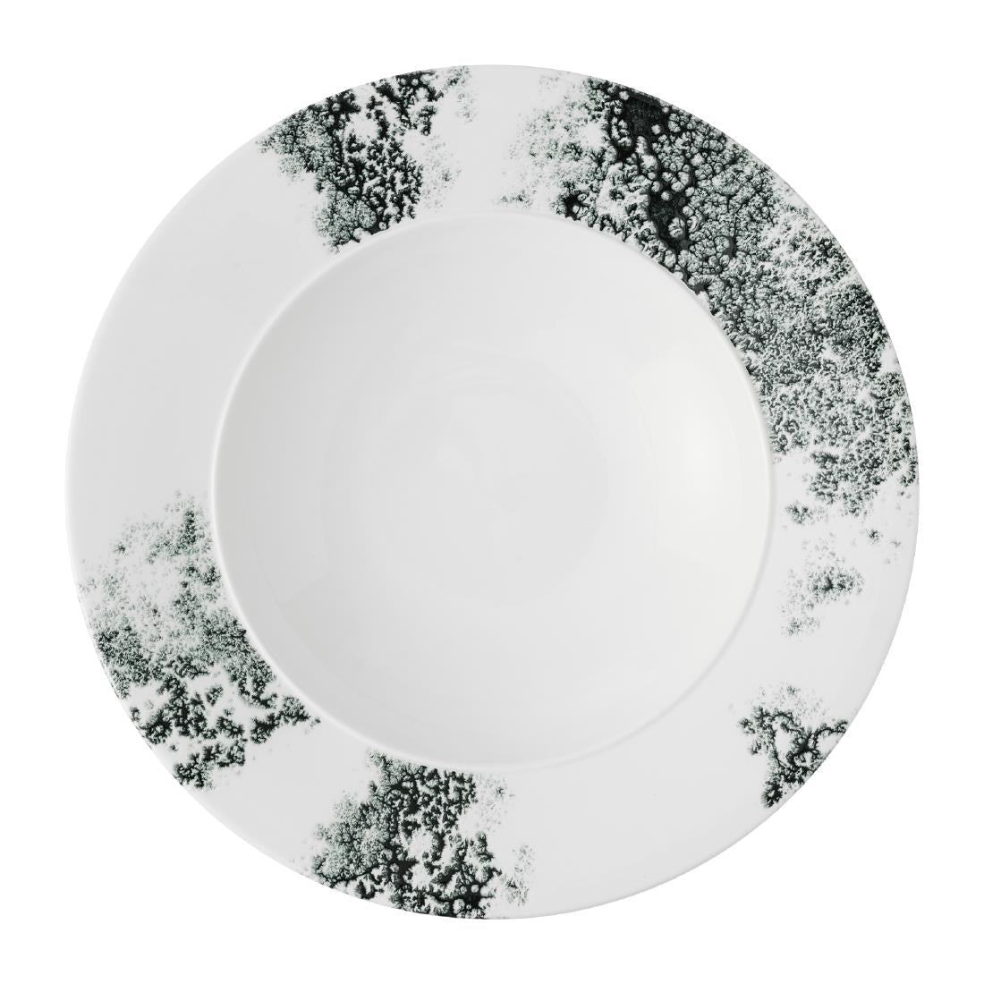 JC500 Ambience Smoke Black Standard Rim Bowl - 280mm (Pack 6) (Direct)