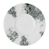 JC502 Ambience Smoke Black Medium Rim Plate - 280mm (Pack 6) (Direct) - JD Catering Equipments Ltd