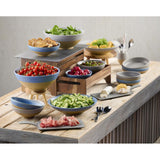 JC538 Emerge Oslo Blue Melamine Deep Bowl - 285mm (Pack 4) (Direct)