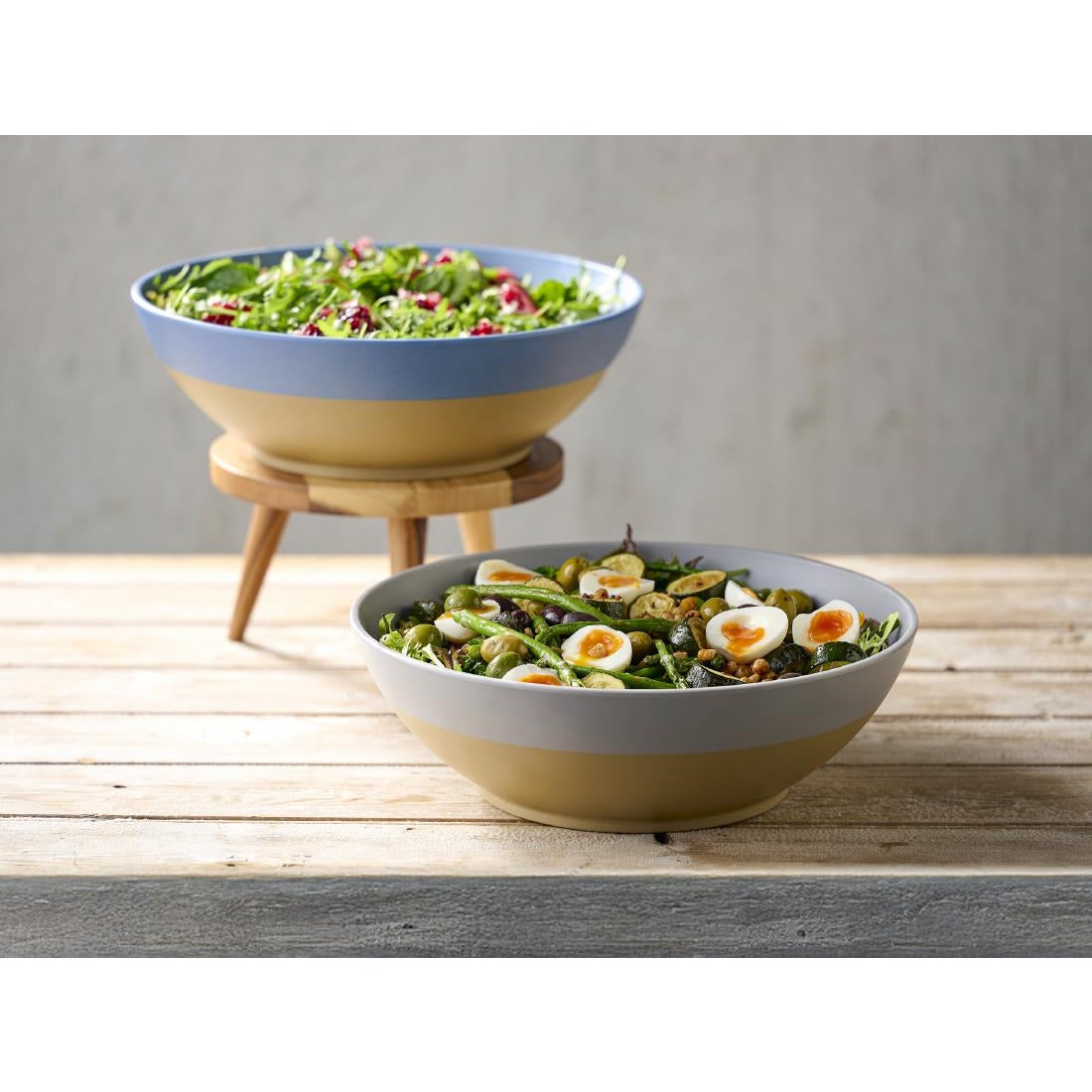 JC538 Emerge Oslo Blue Melamine Deep Bowl - 285mm (Pack 4) (Direct)